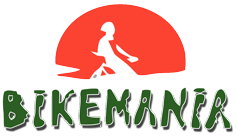 Logo de bicicletas BIKEMANIA