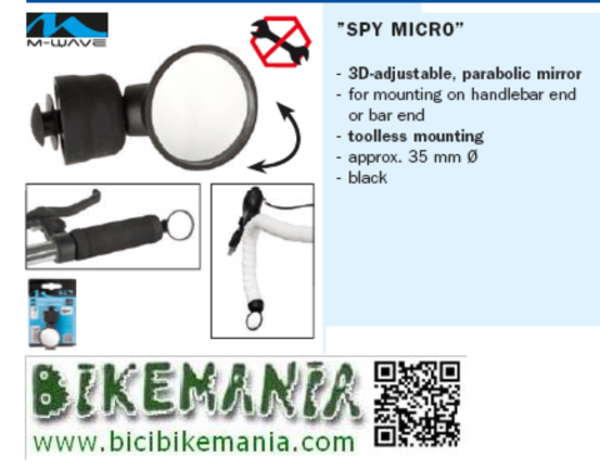 Espejo retrovisor al manillar M Ware