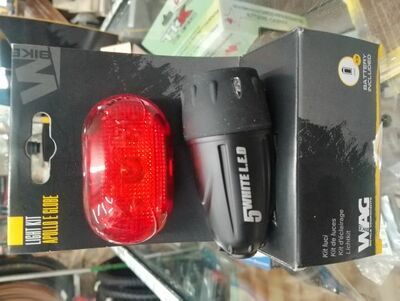 kit focos WAG bike led pilas kit focos WAG bike led pilas