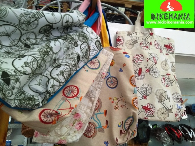 Bolsa de tela diseño bicicleta