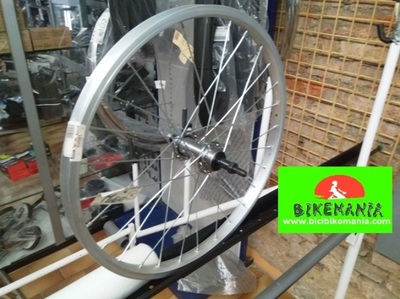 rueda btt 24 trasera Nortech rosca tuerca