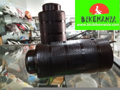 Tubos bmx 9mm ancho negro 