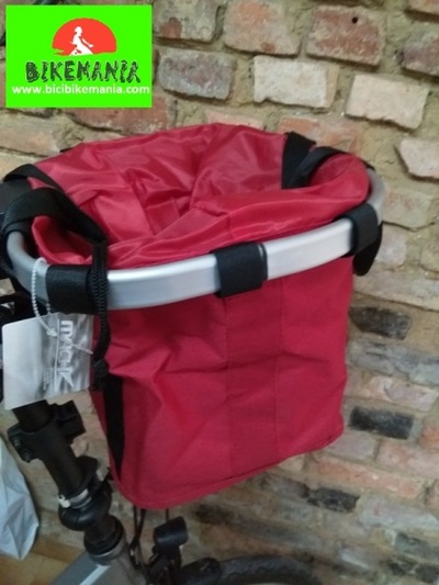cesta manillar Mach rojo
