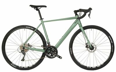 Bicicleta Crest gravel 18 v verde