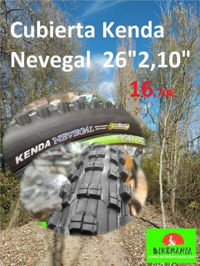 Cubierta Kenda Nevegal 26 2,10 Cubierta Kenda Nevegal 26 2,10