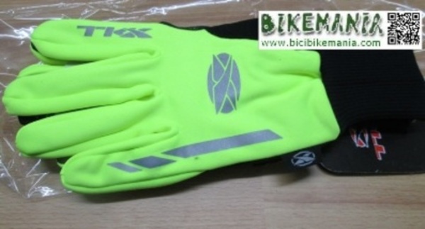 Guantes de invierno TKX amarillo