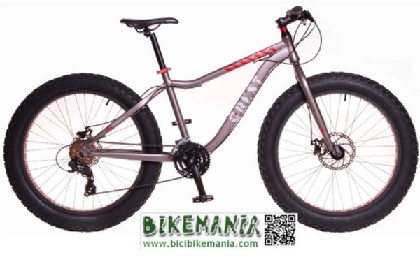 bicicleta crest FATbike 4.1 gris
